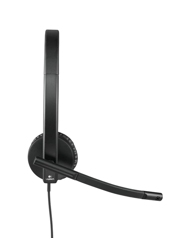 фото Спеціалізована гарнітура Logitech H570e Stereo Black (981-000575)