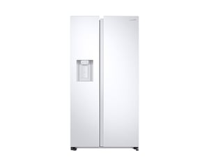 Samsung RS68A8840WW Kühl-Gefrierkombination, beidseitig zu öffnen, freistehend, 609 l, Weiß