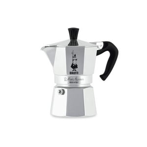 Bialetti Moka Express Mokabryggare 0,06 l Aluminium, Svart
