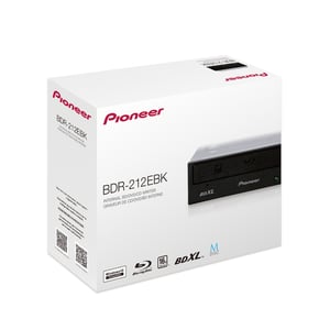 Pioneer BDR-212EBK Optisches Laufwerk, intern, Blu-ray/DVD-Kombilaufwerk, schwarz