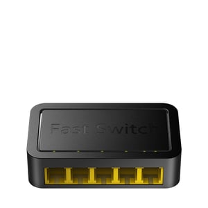 Cudy FS105D Fast Ethernet (10/100) Network Switch, Black