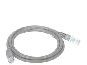 Alantec KKU5SZA10 kabel sieciowy Szary 10 m Cat5e U/UTP (UTP)