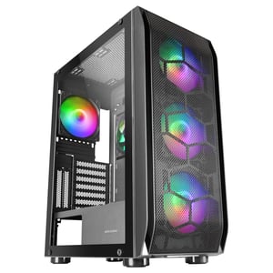 Mars Gaming MCKX – Halterungen und Befestigungen für Tower-PCs, schwarz