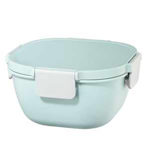 Hama 00181585 Food Container Lunch Box 1.7 L Polypropylene (PP), Silicone Gray, Light Blue 1 pc.