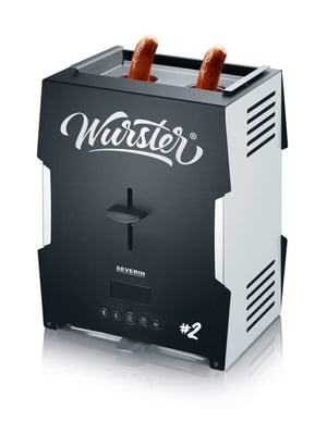 Severin Wurster WT 5005 2000 W Svart, Grå