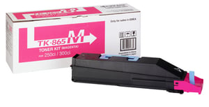 KYOCERA TK-865M Toner Cartridge, 1 pc. Genuine Magenta