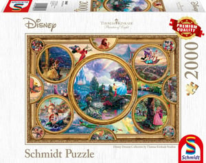 Schmidt Spiele Thomas Kinkade Studios: Disney Dreams Collection 2,000-piece jigsaw puzzle. Cartoons
