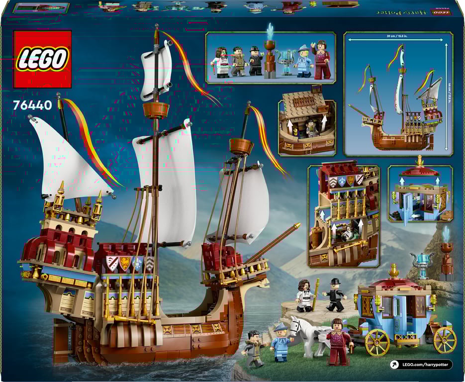 фото Блоковий конструктор LEGO Harry Potter Тричаклунський турнір: Прибуття (76440)