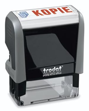 Wedo 51 4912224 Samotuszujący Stempel tekstowy Plastik