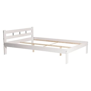 Topeshop SARA BIEL Bed, Standard Double, Rectangular