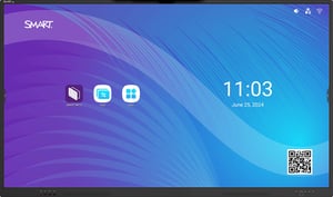 SMART Technologies NX175-5A tablica interaktywna 165,1 cm (65") 3840 x 2160 px Czarny USB / Bluetooth