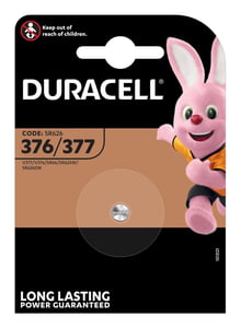 Duracell D377 Jednorazowa bateria Srebrny-Oksydowany