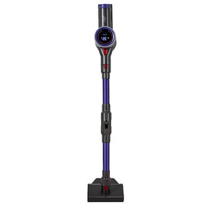 Adler AD 7061 stavdammsugare/elektrisk borste Upprättstående dammsugare Batteri Torr EPA, HEPA Påsfri 0,8 l 200 W Grå, Blå 2,2 Ah