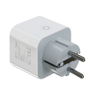 Savio WI-FI smart socket 16A AS-01 White Bezprzewodowy Biały