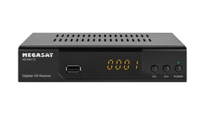 Megasat 0201145 set-top box (dekoder STB) Terrestrial Full HD Czarny