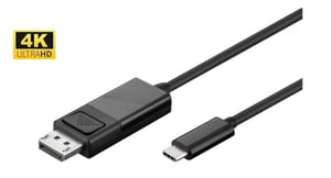 Microconnect USB3.1CDPB1 externe USB-Grafikkarte, schwarz