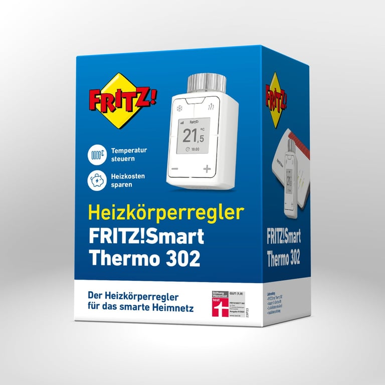 FRITZ! Smart Thermo 302 Nadaje się do użytku w pomieszczeniach