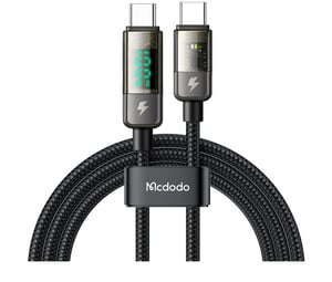 Mcdodo CA-3610 kabel USB 1,2 m USB C Czarny