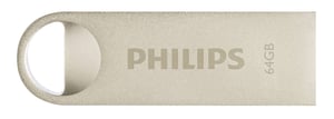 Philips Moon Edition 2.0 64 GB USB Flash Drive, USB Type-A, Silver