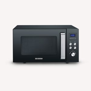 Severin MW 7763 mikrovågsugn Svart, Silver Mikrovågsugn med grill Bänkskiva 25 l 900 W