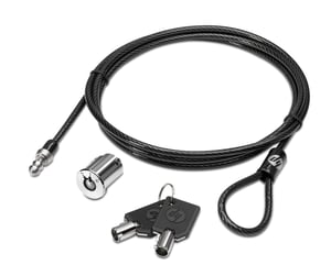 HP Wired Docking Station Lock with Master Key