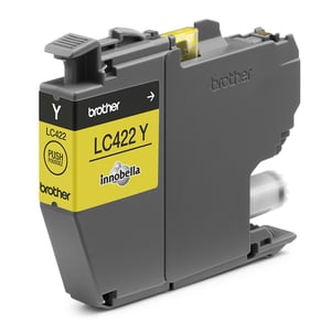 Brother LC422Y ink cartridge, 1 pc. Genuine Yellow