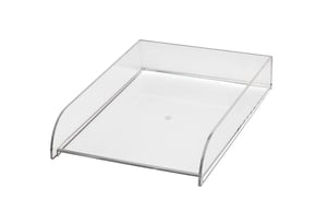 MAUL 1950105 Document Shelf, Clear Acrylic