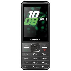 MaxCom Classic MM244 telefon komórkowy 7,11 cm (2.8") 110,8 g Czarny Telefon funkcjonalny
