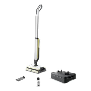 Kärcher FC 7 CORDLESS Electric Broom Battery Wet and Dry Bagless Black, White, Yellow 2.85 Ah