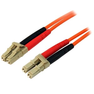 StarTech 50FIBLCLC1 InfiniBand-/fiberoptisk kabel, 1 m, LC, orange