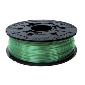 XYZprinting RFPLBXEU04A materiały drukarskie 3D Kwas polimlekowy (PLA) Zielony, Przezroczysty 600 g