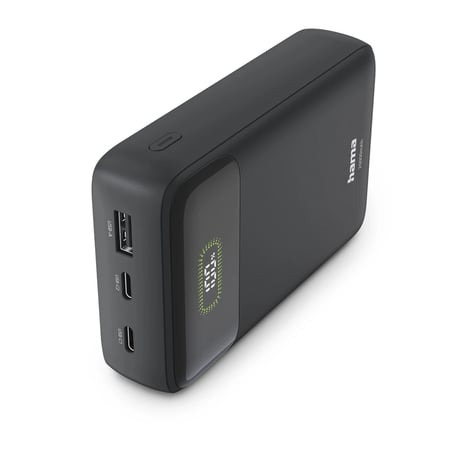 Hama PD20-W20 Litowo-polimerowy (LiPo) 20000 mAh Antracyt