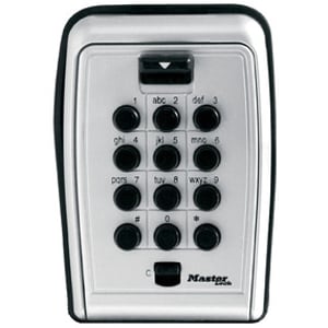MASTER LOCK 5423EURD sejf Sejf ścienny Czarny, Szary