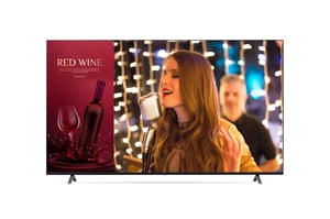 LG 86UN640S Płaski panel Digital Signage 2,18 m (86") LCD Wi-Fi 330 cd/m² 4K Ultra HD Niebieski WebOS