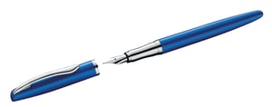 Pelikan Jazz Noble Elegance P36 Fountain Pen Cartridge Filling System Blue, Silver 1 pc.