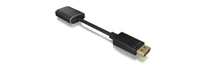 ICY BOX IB-AD508 DisplayPort HDMI Czarny