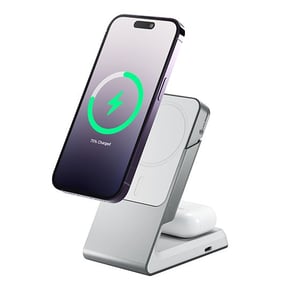ALOGIC MSCDDWH Ladegerät für mobile Geräte, Headset, Smartphone, Weiß, USB, kabelloses Laden, Schnellladen, intern