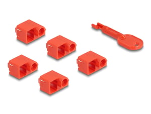 DeLOCK Zestaw blokad portów RJ45 dla portów męskich RJ45 10 sztuk