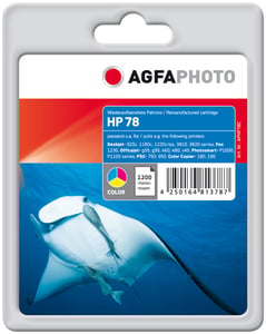 AgfaPhoto APHP78C Tintenpatrone, 1 Stück. Standard-Ergiebigkeit
