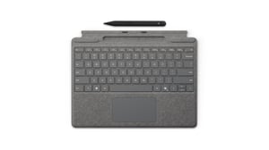 Microsoft Surface Pro Keyboard with Slim Pen QWERTZ Niemiecki Microsoft Cover port Platyna