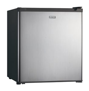 MPM 46-CJ-02/H Kühl-Gefrierkombination, freistehend, 41 l, Schwarz, Silber