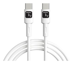Techly ICOC-MUSB20-C60W1 USB-Kabel USB 2.0 1 m USB-C Weiß