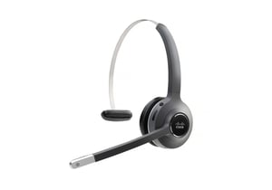 Cisco 561 Headset, kabellos, Kopfbügel, Büro/Callcenter, USB Typ A, Schwarz, Grau