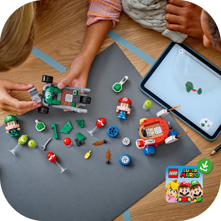 LEGO Super Mario Mario Kart™ – Baby Mario kontra Baby Luigi