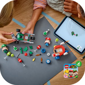 LEGO Super Mario Mario Kart™ – Baby Mario kontra Baby Luigi