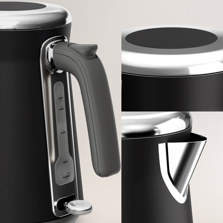 Tefal Collection KI6668E0 czajnik elektryczny 1,7 l 2400 W Czarny