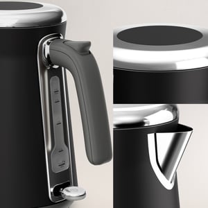 Tefal Collection KI6668E0 czajnik elektryczny 1,7 l 2400 W Czarny