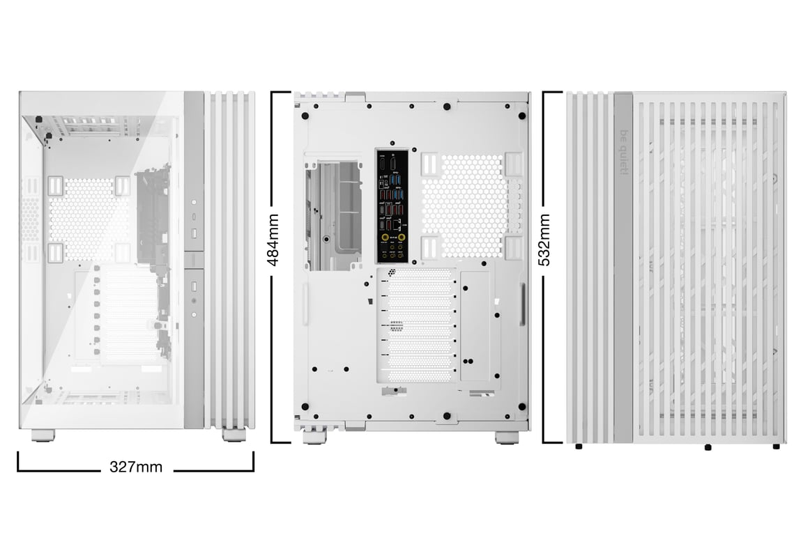 be quiet! LIGHT BASE 900 DX White Full Tower Biały