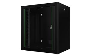 Lanview RWP12U45BL 12U-Rack, Hängeschrank, schwarz