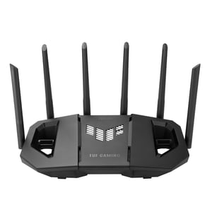 ASUS 90IG0A30-MO9C00 router bezprzewodowy 2.5 Gigabit Ethernet Trójpasmowy (2,4 GHz / 5 GHz / 6 GHz) Czarny